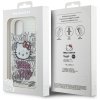 Hello Kitty HKHCP15SHDGPHT iPhone 15 / 14 / 13 6.1 biały/white hardcase IML Kitty On Bricks Graffiti